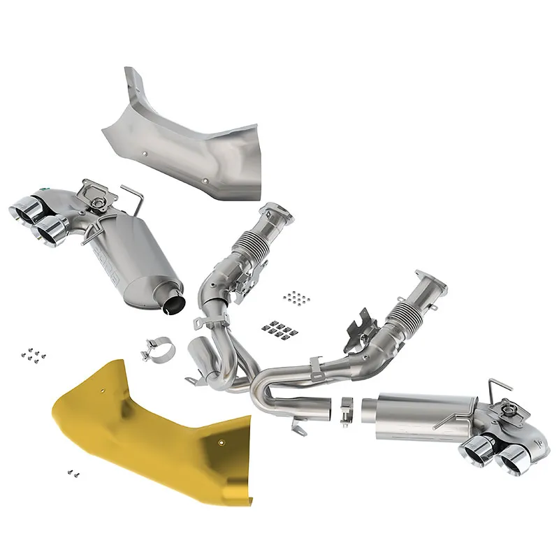 2024 C8 Corvette E-RAY | Exhaust Upgrade System | Cat-Back | Dual-Mode | Polished Stainless Tips