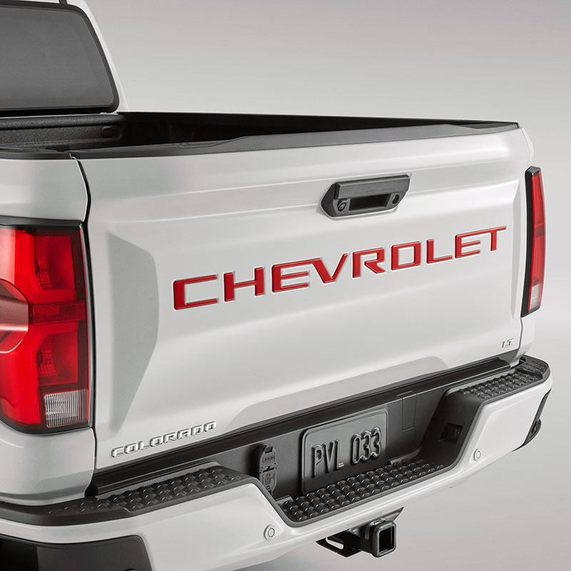 2024 Colorado | Chevrolet Tailgate Lettering | 3-D Urethane | Gloss Red