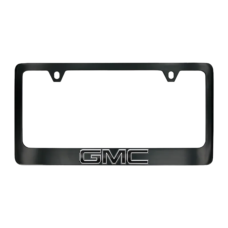 2023 Hummer EV Pickup | License Plate Frame | Valve Stem Caps | Black GMC Emblem