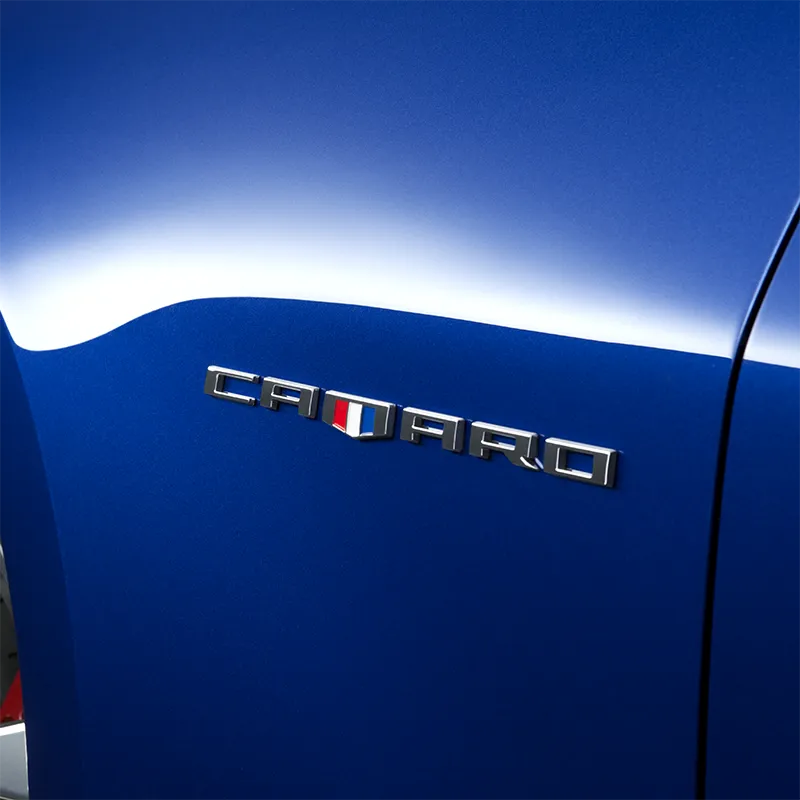 2018 Camaro | Chrome Emblems | Nameplate | Heritage Logo | Front Fenders | Pair