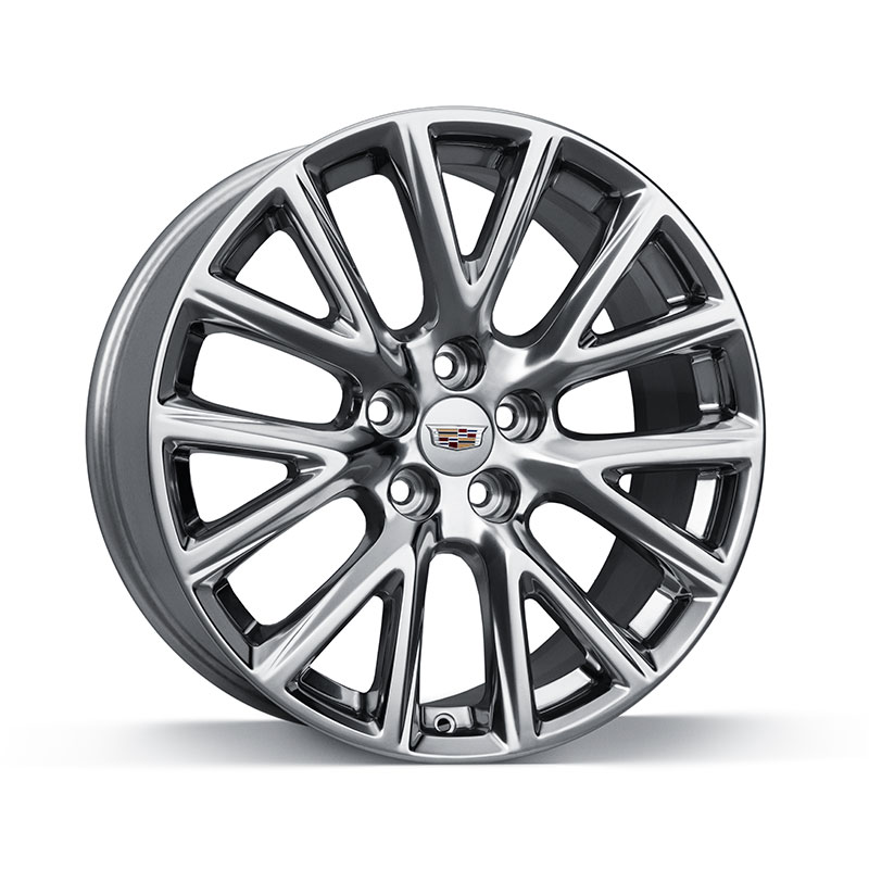 2023 XT4 | 20 inch Wheel | Polished Aluminum | 7 Split-Spoke | 20 x 8.5 | SHH | Single