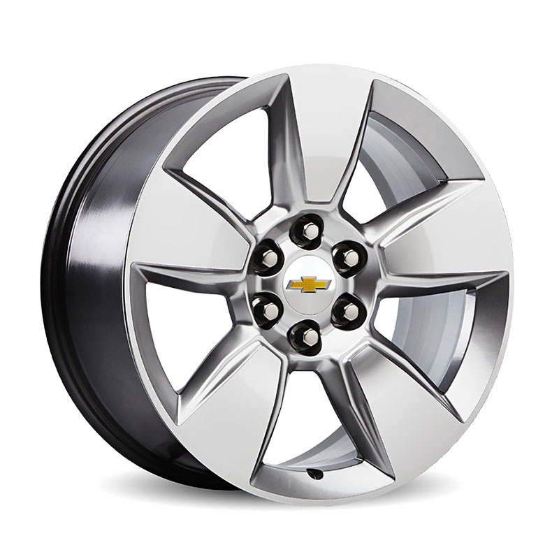 2017 Colorado 18 inch Wheel | Silver | Bright Machined | 5-Spoke | 18 x 8.5 | SE4 | Single