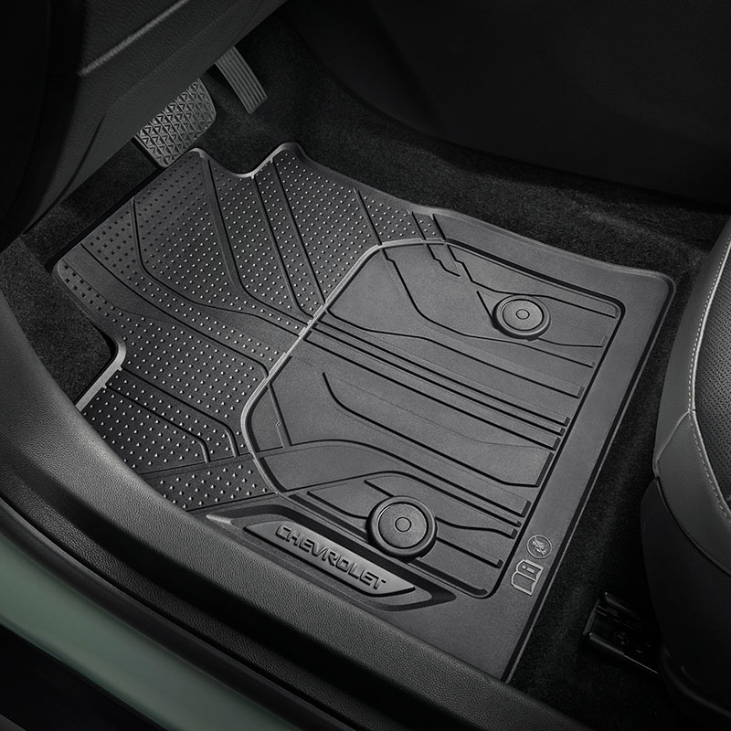 2024 Trax Floor Mats Black Front and Rear AllWeather
