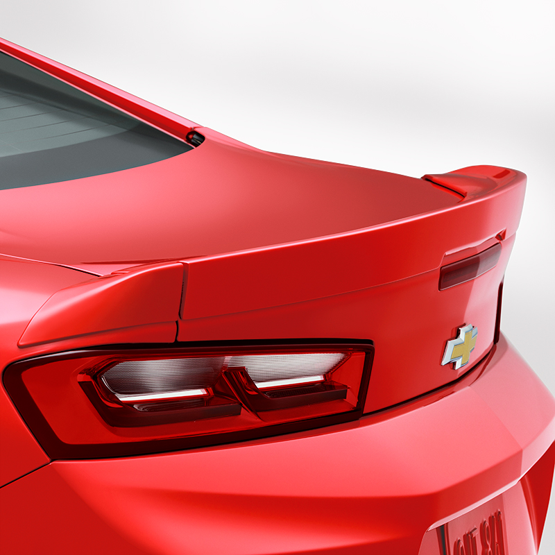 2016 Camaro Coupe Blade Spoiler Kit | 1LE Spec | Red Hot