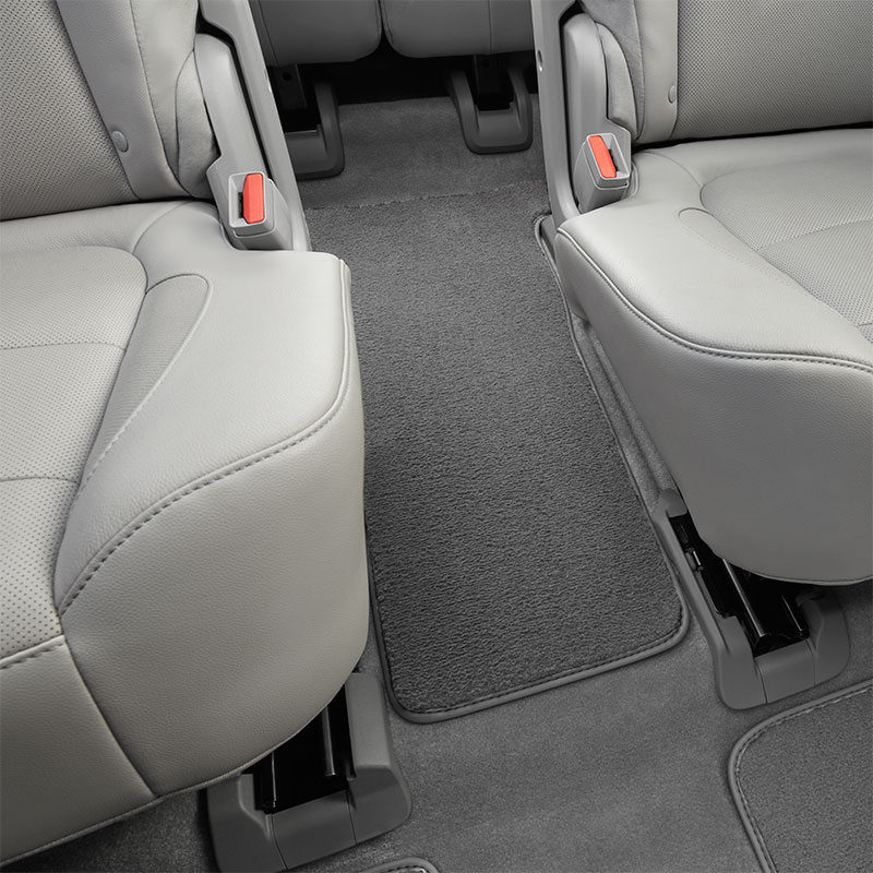 2020 Acadia Floor Mats | Premium Carpet | Dark Ash Gray | Third Row | 6 Passenger | 2nd Row Captain