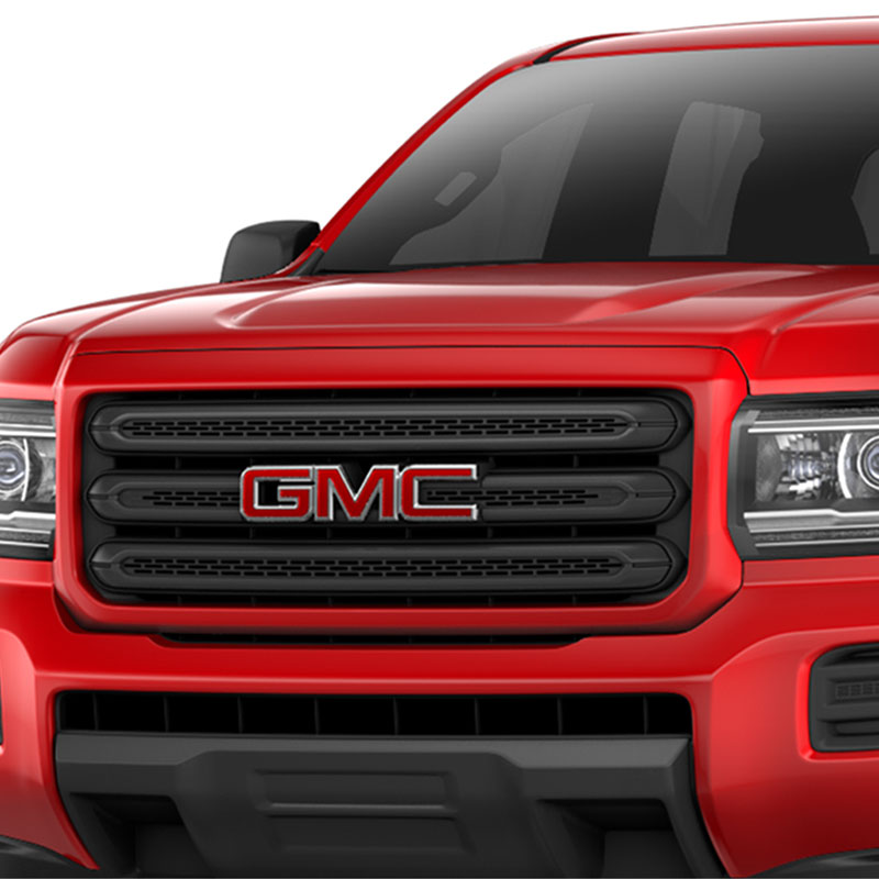 2020 Canyon Front Grille Package | Cardinal Red Surround | Black Grille | G7C