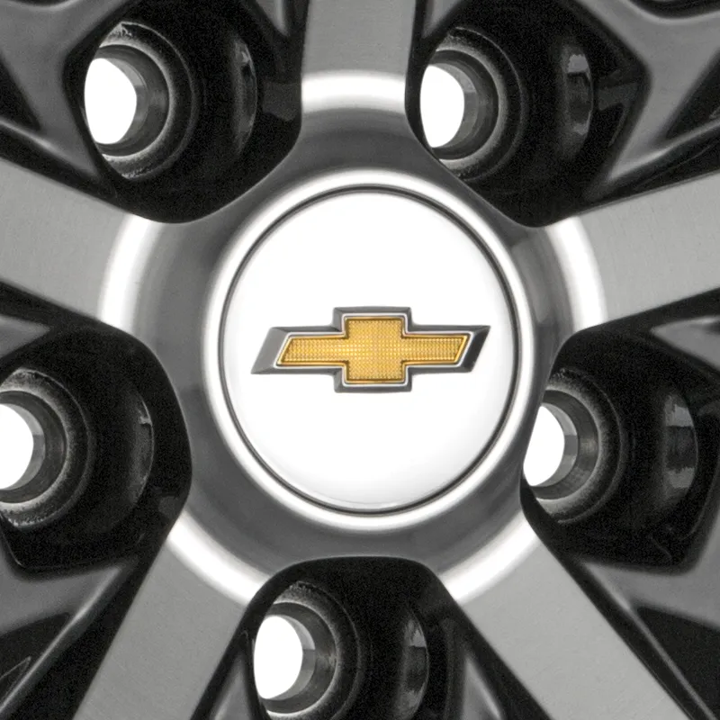 2022 Equinox | Wheel Center Cap | Chrome | Gold Bowtie Logo | Single