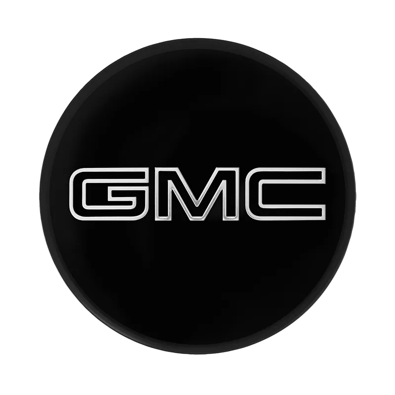 2019 Terrain | Wheel Center Cap | Black | Embossed Black GMC Logo | Single