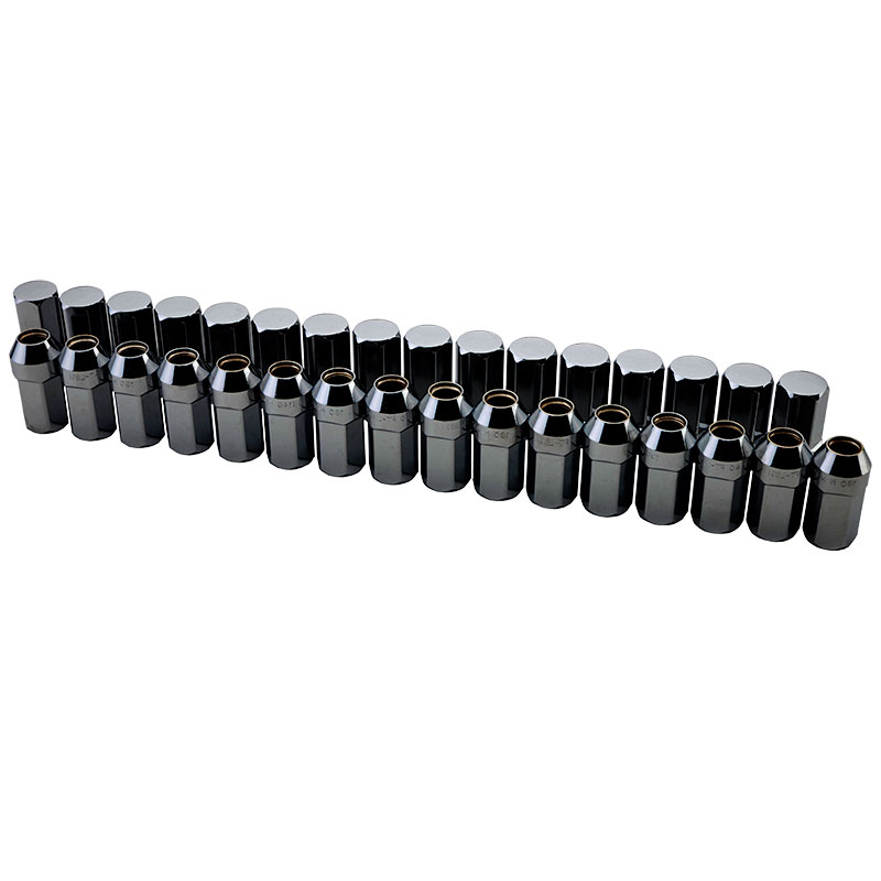 silverado black lug nuts