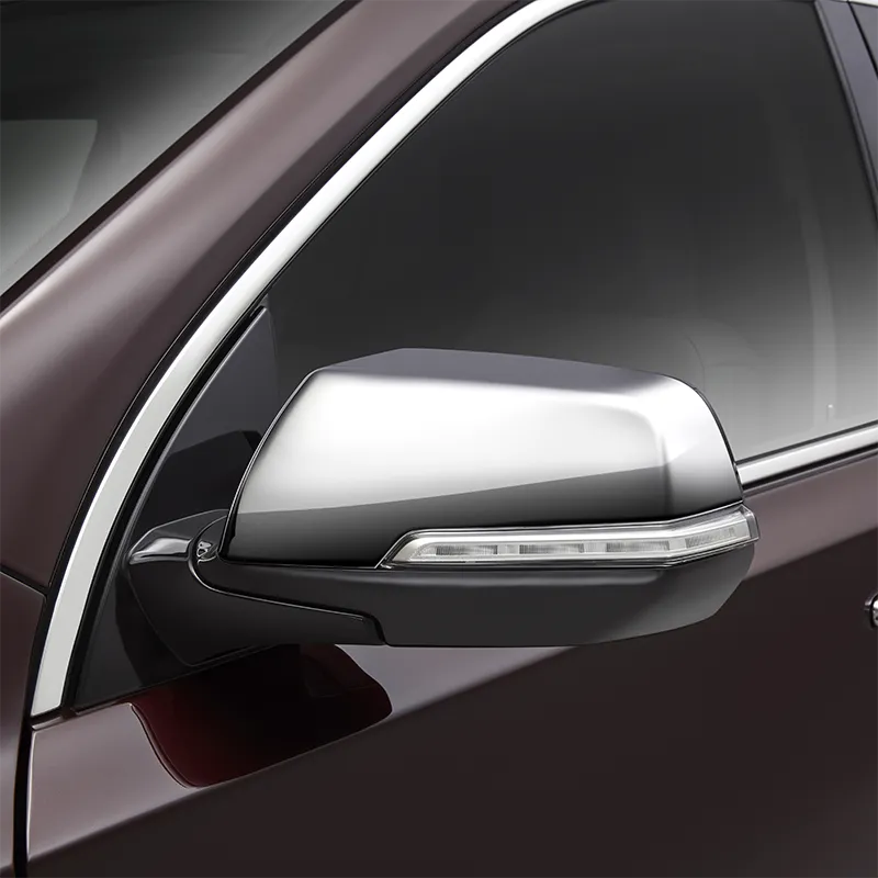 2018 Traverse | Mirror Covers | Chrome | Outside Rearview | Upper Caps | Pair