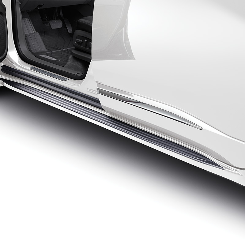 chevy traverse running boards