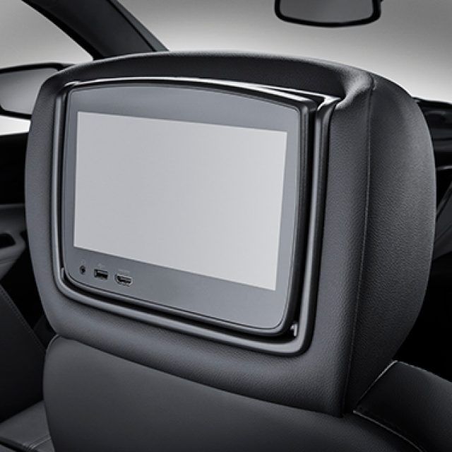 2022 Equinox Rear Seat Infotainment System | DVD Player | Medium Ash Gray Leather | HQK