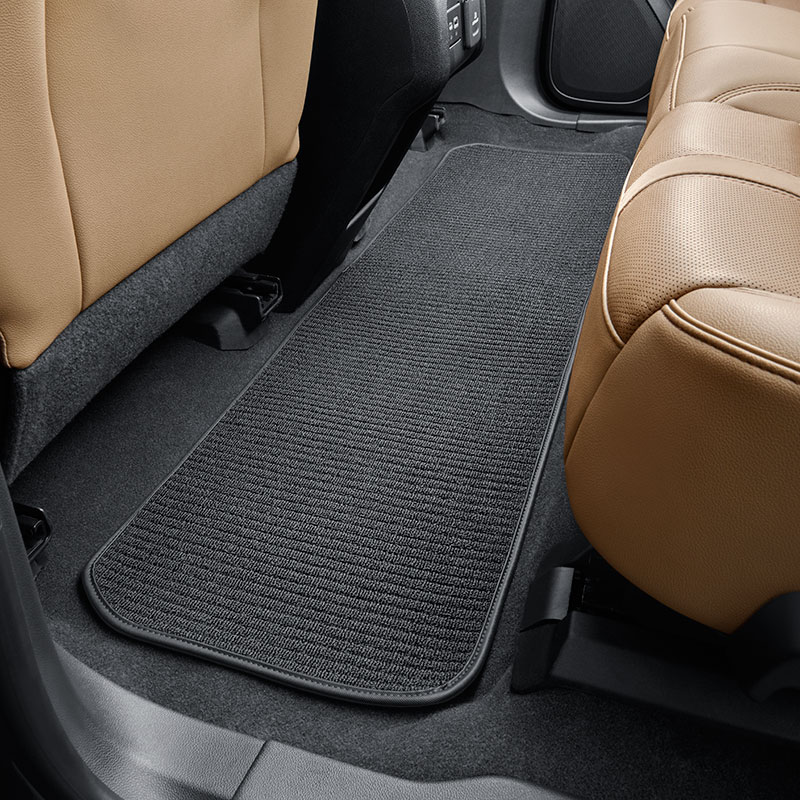 2020 Blazer Floor Mats Second Row Black Premium Carpet Black Binding