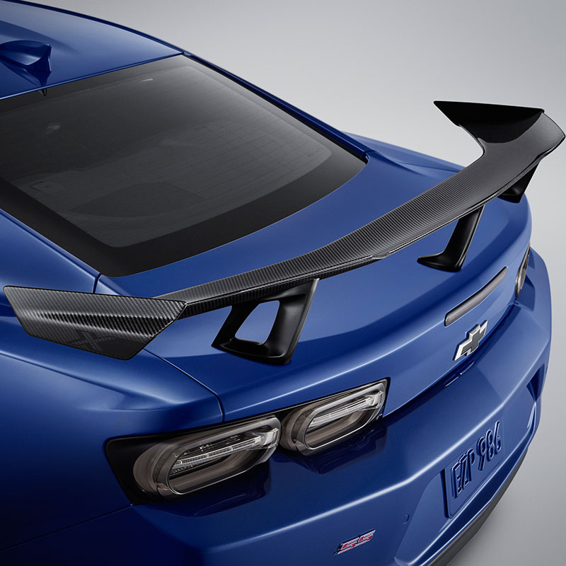 2024 Camaro ZL1 1LE Spec Carbon Fiber Spoiler Kit | Exposed Weave | Visible Carbon Fiber | High Wing