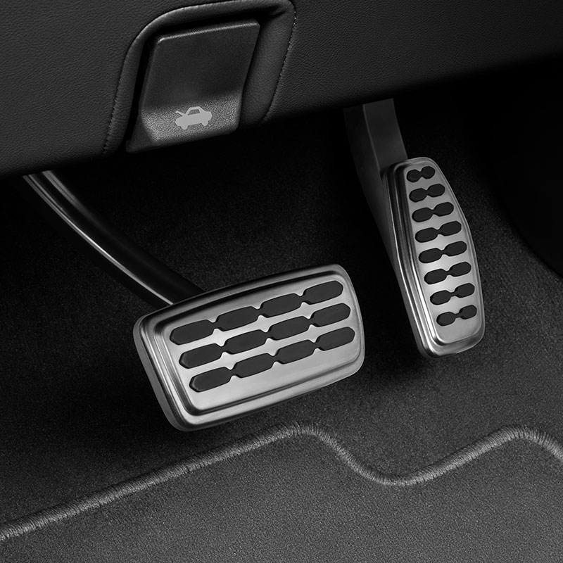 2024 Sierra 2500 | Accelerator and Brake Pedal Covers | Sport | Stainless Steel | Set of 2