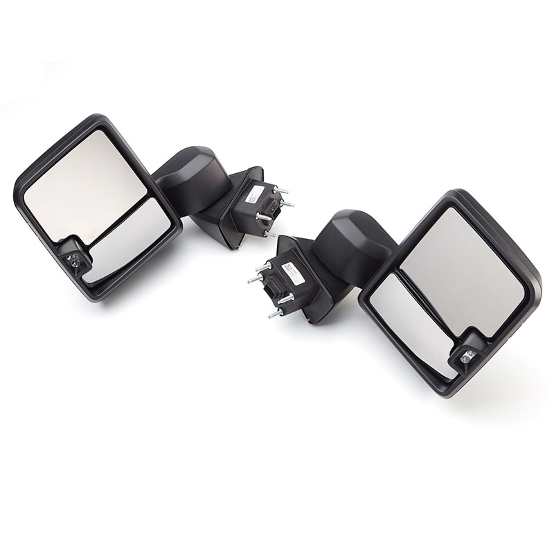 2021 Silverado 1500 | Extended View | Tow Mirrors | Black | Manual Fold and Extension | Set of 2