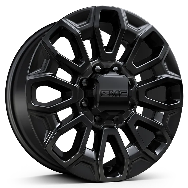 2024 Sierra 2500 | 22 inch Wheel | Gloss Black | Multi-Spoke | 8-Lug | 22 x 8.5 | SBL