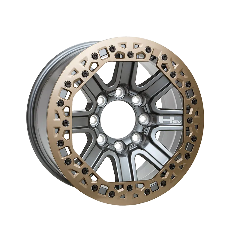 2022 Hummer EV Pickup | 18 inch Wheel | Grazen Metallic | Bronze Ring | Multi-Spoke | 18 x 9 | Singl