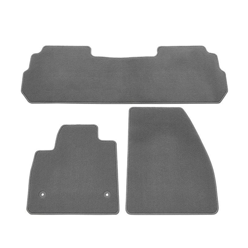2020 Acadia Floor Mats | Replacement Carpet | Light Ash Gray | First and Second Rows | 3 Piece
