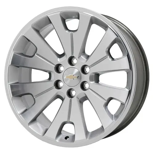 2017 Silverado 1500 22 inch Wheel | 6 Spoke | Ultra Bright Machined Silver | SFO | 22 x 9 | Single