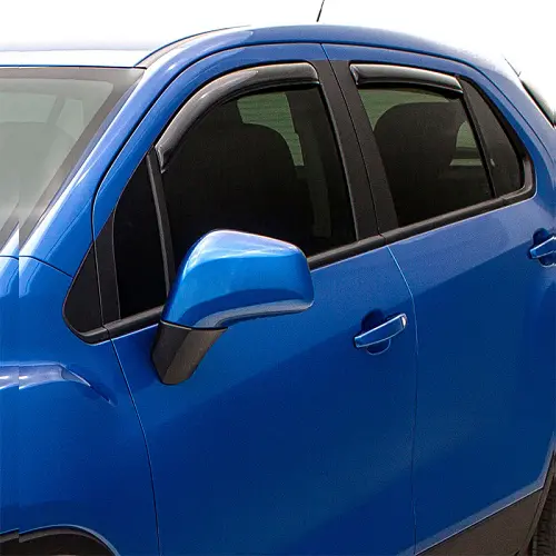 2015 Trax | Window Vent Visors | In-Channel | Smoke Black | Front and Rear | Set of 4