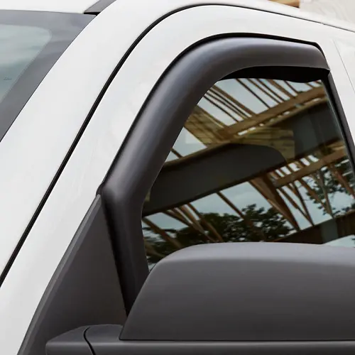 2015 Silverado 2500 Regular Cab | Window Vent Visors | Smoke Black | In-Channel | Set of 2