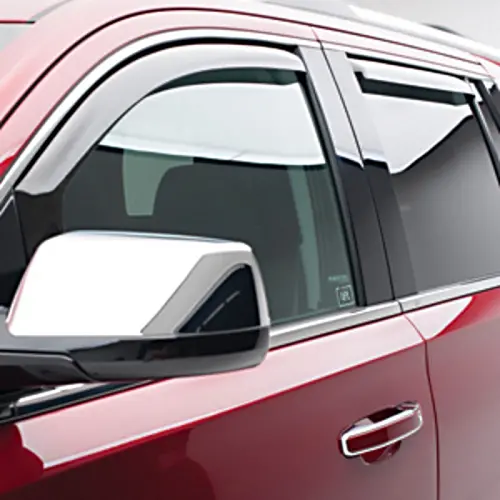 2017 Tahoe Window Vent Visors | In-Channel | Smoke Black | Front and Rear | Set of 4
