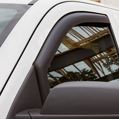 2016 Silverado 1500 Regular Cab | Window Vent Visors | Matte Black | In-Channel | Set of 2