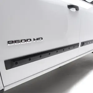2019 Sierra 3500 Door Molding Package | Extended Cab |  Matte Black | Set of Four