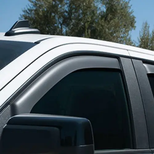 2021 Silverado 1500 | Window Vent Visors | Standard Cab | In-Channel | Matte Black | Set of 2
