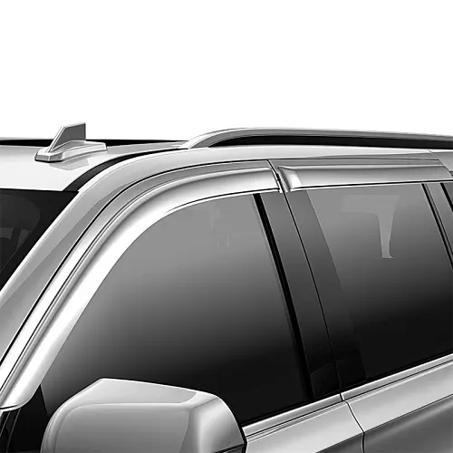 2023 Yukon | Window Vent Visors | In-Channel | Chrome | Front and Rear | Set of 4