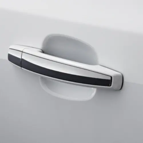 2015 Cruze Door Handles | Front and Rear Sets | Summit White | Chrome Strip