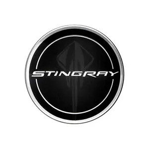 2018 Corvette Stingray Center Cap | Stingray Logo | Single