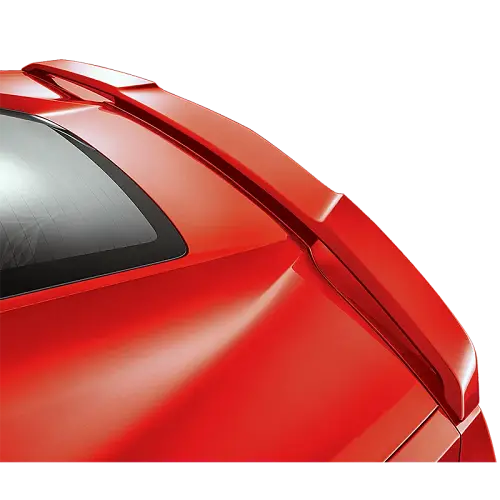 2017 Corvette Stingray Spoiler Kit | High Wing Style | Torch Red