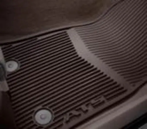 2015 ATS Floor Mats | Front and Rear Premium All Weather | Brownstone