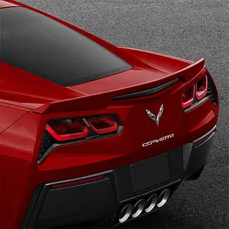 2018 Corvette Spoiler | Blade | Torch Red