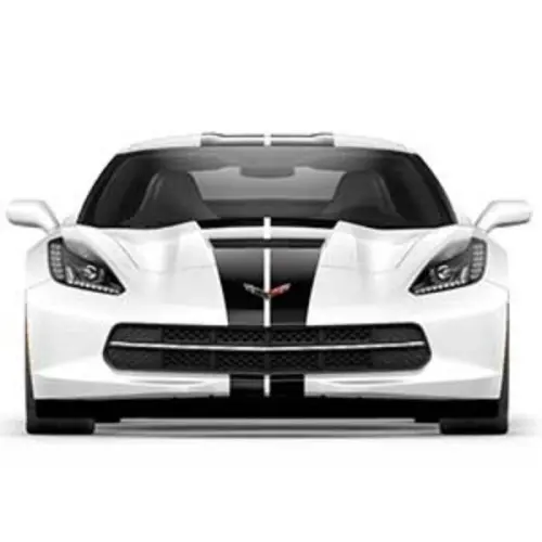 2018 Corvette Full Length Dual Racing Stripe Package | Carbon Flash | Co