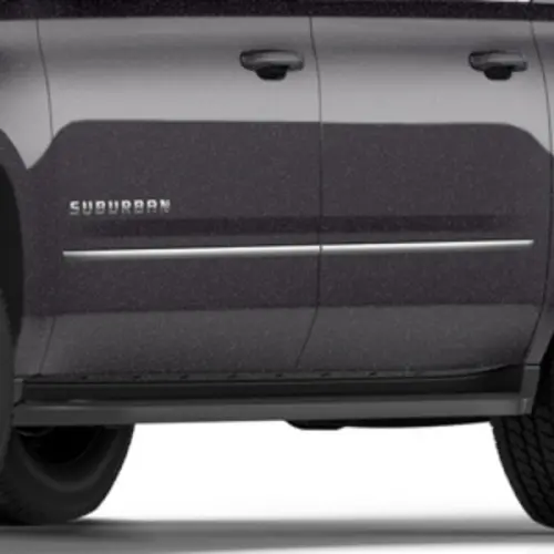 2015 Suburban Bodyside Molding Package | Champagne Silver