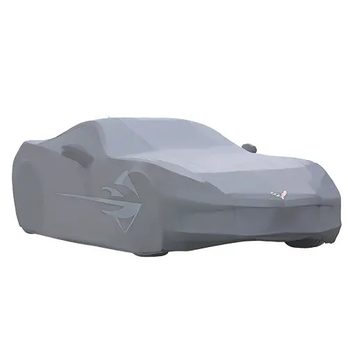 2015 Corvette Stingray Car Cover | Outdoor | Stingray Logo | Gray