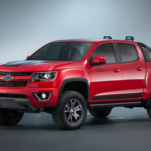 2016 Colorado Hood | Doors and Tailgate Stripe Package | Extended Cab | Low Gloss Black