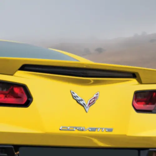2015 Corvette Stingray Spoiler Kit | Blade Style | Racing Yellow