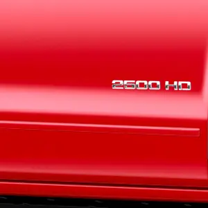 2015 Silverado 2500 Double Cab Bodyside Molding Package | Fire Red