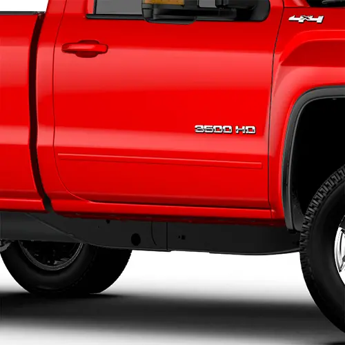 2018 Silverado 2500 Bodyside Molding Package | Front Side | Pull Me Over