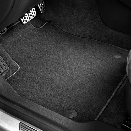 2018 Malibu | Floor Mats | Black | Front and Rear Rows | Replacement Carpet | Set of 4