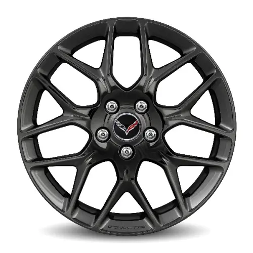 2018 Corvette Stingray 19 inch Wheel | Front | Gloss Black | Single