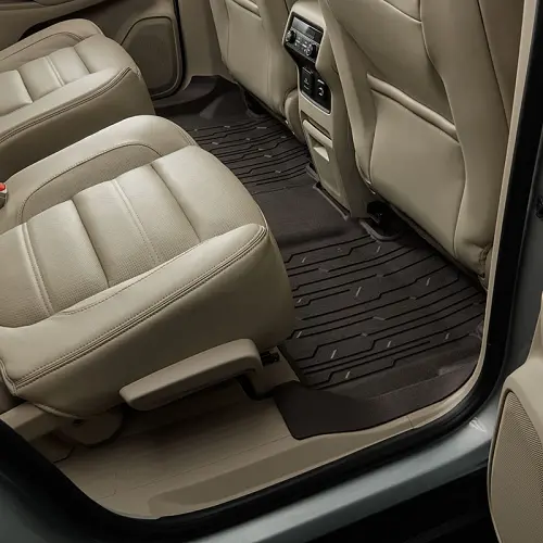 2019 Acadia Floor Liners | Cocoa | Second Row | Interlocking Mats | Premium All Weather | Set of Two