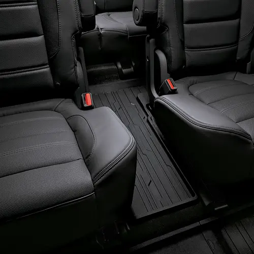 2020 Acadia Floor Liners | Black | Third Row | 6 passenger | 2nd Row Captain Chairs | Premium All We