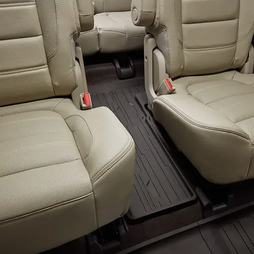 2019 Acadia Floor Liners | Cocoa | Third Row | 6 passenger | 2nd Row Captain Chairs | Premium All We