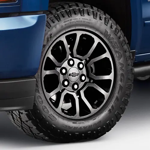 2016 Silverado 1500 18-in Wheel | Multi-Spoke | Low Gloss Black | 18 x 8.5 | Single