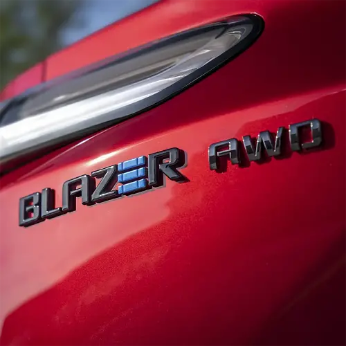2024 Blazer EV | Emblems | Black Nameplates | Rear Liftgate | AWD